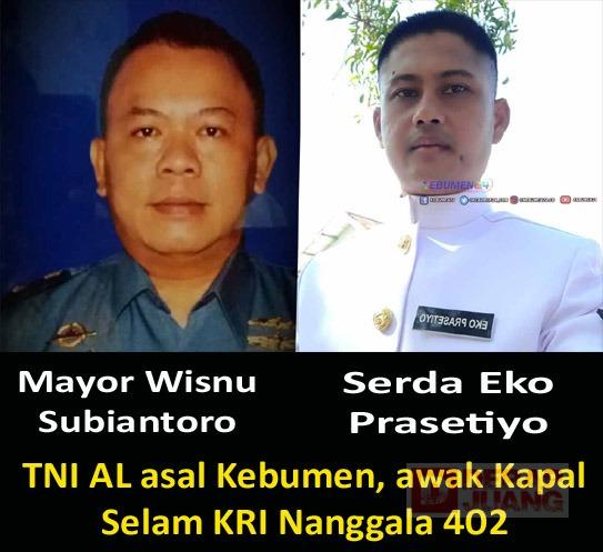 Bupati dan Wakil Bupati Kebumen Sambangi Keluarga Awak KRI Nanggala