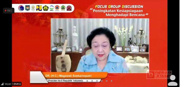 DPC PDI Perjuangan Kota Tegal, Ikuti Zoom Meeting Siaga Menghadapi Bencana (2)