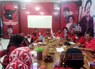 DPC PDI Perjuangan Kota Tegal Selenggarakan Rakor Partai