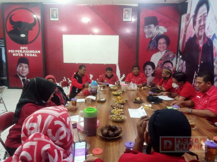 DPC PDI Perjuangan Kota Tegal Selenggarakan Rakor Partai