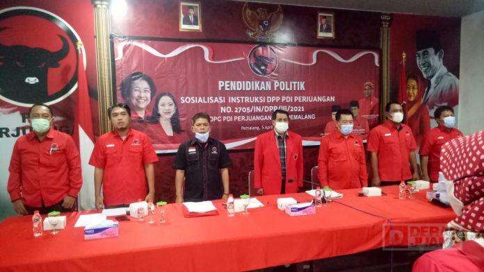 DPC PDI Perjuangan Pemalang Selenggarakan Pendidikan Politik
