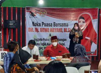 Dewi Aryani Laksanakan Buka Bersama Anggota Fraksi dan Pengurus DPC PDI Perjuangan Kota Tegal