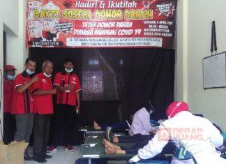 Donor Darah, Wujud Bakti Kader Banteng Serengan