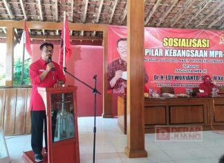 Edy Wuryanto Gelar Sosialisasi 4 Pilar Kebangsaan MPR RI