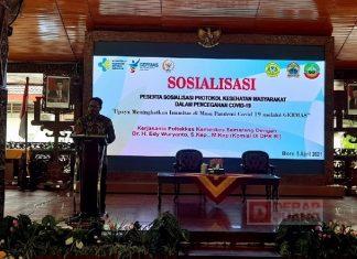 Edy Wuryanto Gelar Sosialisasi Protokol Kesehatan Pencegahan Covid-19