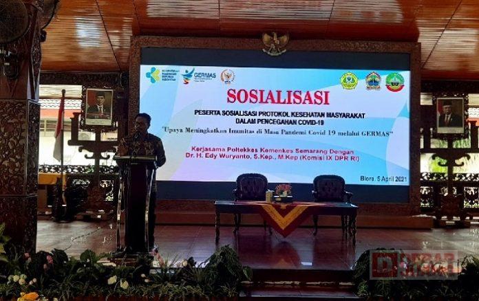 Edy Wuryanto Gelar Sosialisasi Protokol Kesehatan Pencegahan Covid-19