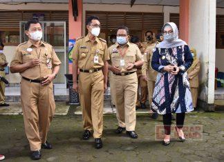 Bupati Sukoharjo Pantau Pembelajaran Tatap Muka