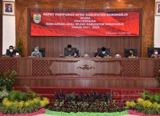 Etik Suryani Sampaikan Rancangan Awal RPJMD Tahun 2021-2026 ke DPRD Sukoharjo