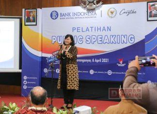 Mbak Casytha Gelar Pelatihan Public Speaking di Kabupaten Karanganyar