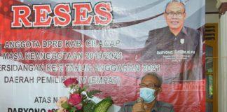 Gelar Reses, Daryono Ingin Wujudkan Kesejahteraan Masyarakat Wanareja