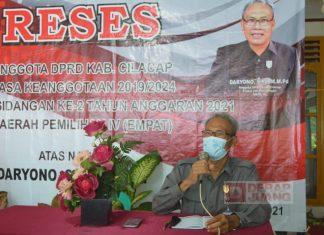 Gelar Reses, Daryono Ingin Wujudkan Kesejahteraan Masyarakat Wanareja