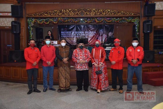 Gus Nabil Gelar Reses dan Buka Puasa Bersama DPC PDI Perjuangan Sukoharjo