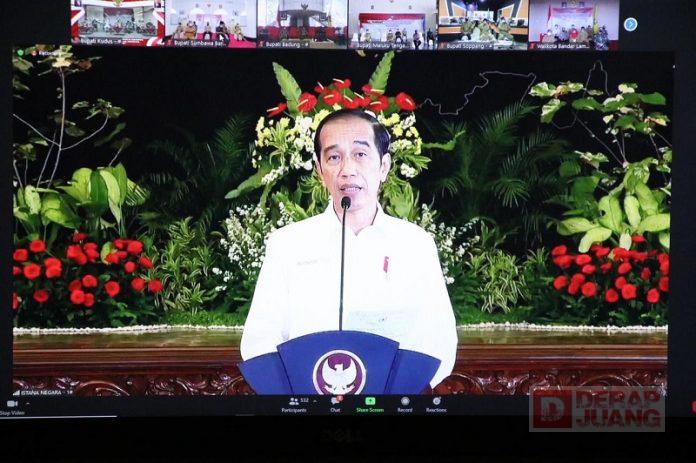 Hadiri Vidcon Pengarahan Presiden RI, Masan; Untuk Kudus Lebih Baik