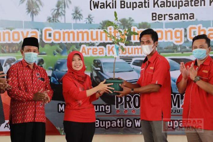 Hijaukan Kebumen, Wakil Bupati Bersama Community Inyong Chapter Tanam 1000 Pohon
