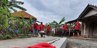 Jelang Bulan Ramadhan, KJ Kudus Lakukan Gerakan Bersih Desa