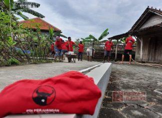 Jelang Bulan Ramadhan, KJ Kudus Lakukan Gerakan Bersih Desa