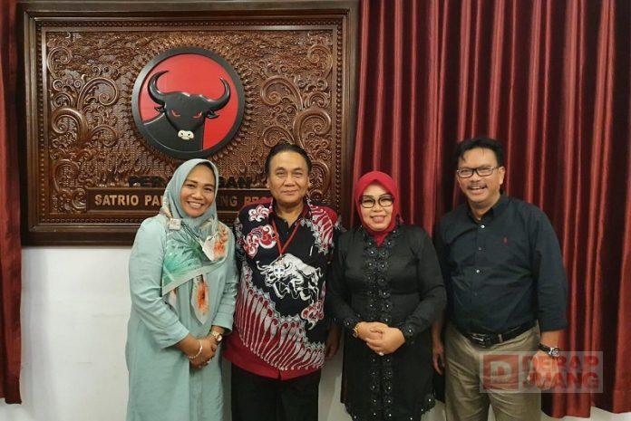 Jelang Pelantikan, Sri Sumarni Silaturahmi ke Kediaman Ketua DPD PDI Perjuangan Jateng