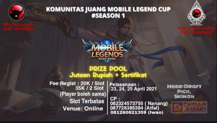 Kader Komunitas Juang Klaten Ikuti Turnamen Mobile Legend Cup