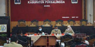 Karseno Pimpin Rapat Pansus DPRD Kab. Purbalingga