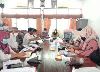 Nuryani Pimpin Rakor dengan BPBD Kab. Pemalang