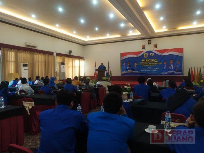 Mas Aldi Dilantik Sebagai Ketua KNPI Kabupaten Pemalang 2021-2024