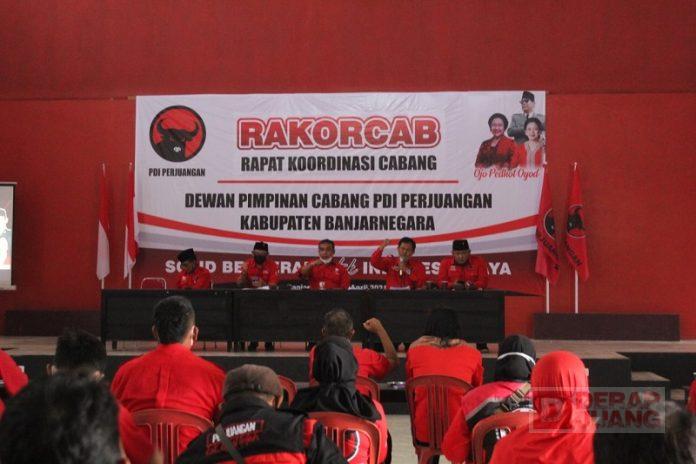PDI Perjuangan Banjarnegara Gelar Rakorcab