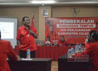 Pembekalan Komandan Tempur PDI Perjuangan Cilacap