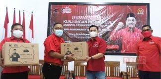 Peringati Bulan Suci Ramadhan, Mas Gilang Serap Aspirasi dan Berbagi Paket Sembako