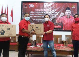 Peringati Bulan Suci Ramadhan, Mas Gilang Serap Aspirasi dan Berbagi Paket Sembako