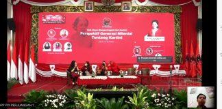 Peringati Hari Kartini, DPC PDI Perjuangan Kota Tegal Ikuti Gelaran Webinar