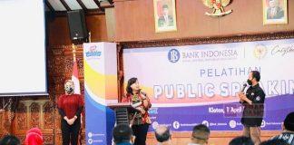 Casytha Gelar Pelatihan Public Speaking di Kab. Klaten