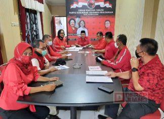 Rakor Internal DPC PDI Perjuangan Kudus Jelang Reses dan Lebaran 1442 H