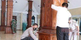 Sambut Ramadhan, Bupati Kebumen Gelar Bersih-bersih Masjid