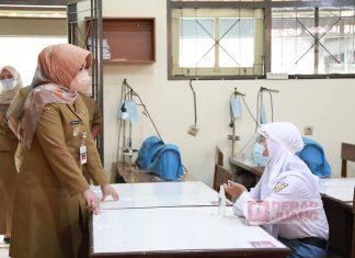 Sri Mulyani Pastikan PTM Berjalan Sesuai Protokol Kesehatan