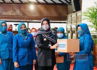 Sri Mulyani Lantik Pengurus Tim Penggerak PKK Kabupaten Klaten Masa Bakti 2021-2026