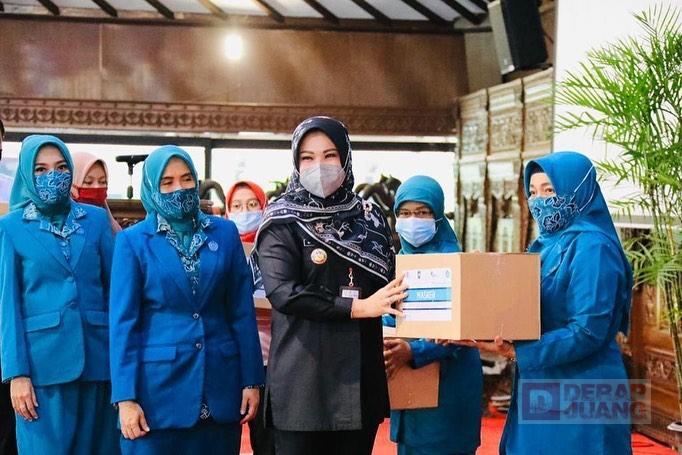 Sri Mulyani Lantik Pengurus Tim Penggerak PKK Kabupaten Klaten Masa Bhakti 2021-2026