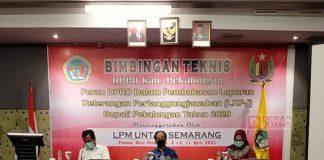 Sumar Rosul Ikuti Bimtek LKPJ Bupati Kabupaten Pekalongan