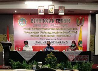 Sumar Rosul Ikuti Bimtek LKPJ Bupati Kabupaten Pekalongan