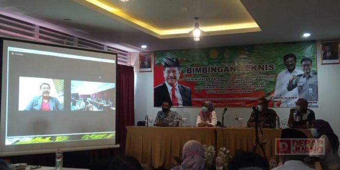 Sunarna Selenggarakan BimTek Tentang Tanaman Porang di Cilacap