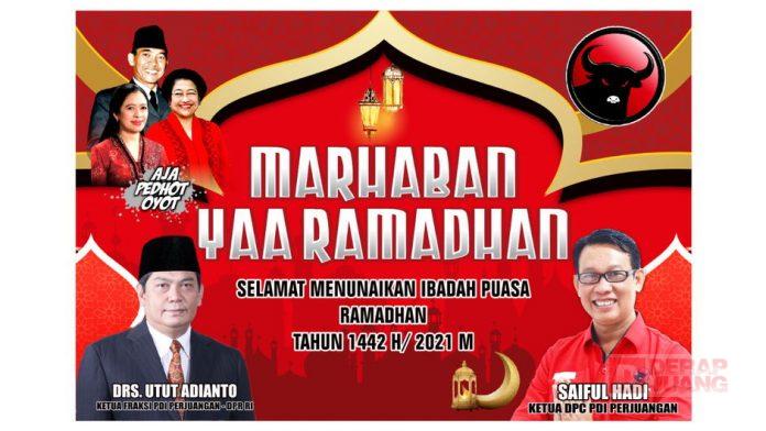 Ucapkan-Marhaban-Yaa-Ramadhan-1442-H-DPC-PDI-Perjuangan-Kebumen-Pasang-Spanduk-1