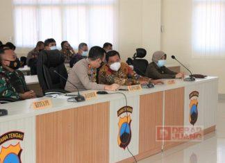 Masan Hadiri Rakor Vidcon PAM Jelang Idul Fitri 1442 H