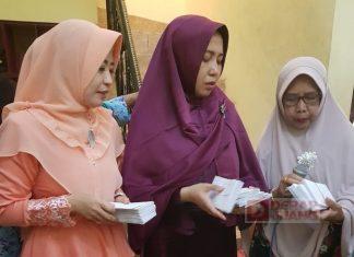 Wujud Kepedulian Kader Partai, Lina Agustina Berikan Santunan Anak Yatim