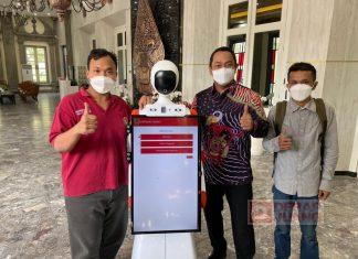 Gandeng Universitas Diponegoro, Hendi Siapkan Robot Penerima Tamu