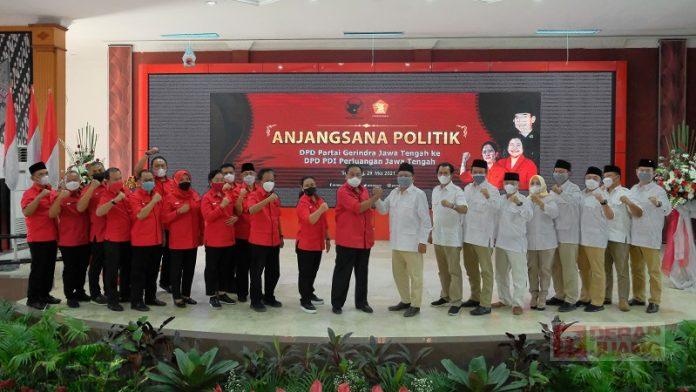 Anjangsana Politik DPD Gerindra Jawa Tengah di Panti Marhaen