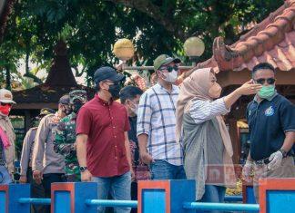 Antisipasi Lonjakan Covid-19, Bupati Purbalingga Tinjau Protokol Kesehatan di Lokasi Obyek Wisata