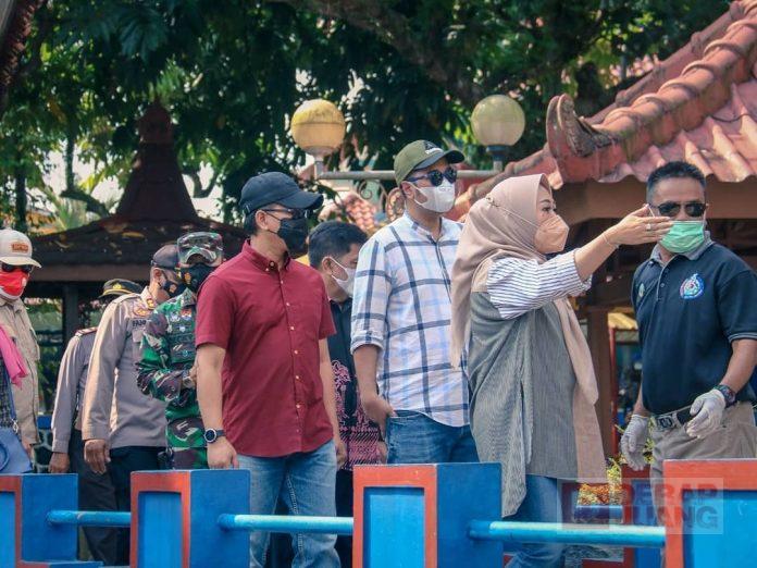 Antisipasi Lonjakan Covid-19, Bupati Purbalingga Tinjau Protokol Kesehatan di Lokasi Obyek Wisata