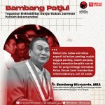 Bambang Patjul Tegaskan Elektabilitas Ganjar Bukan Jaminan Peroleh Rekomendasi