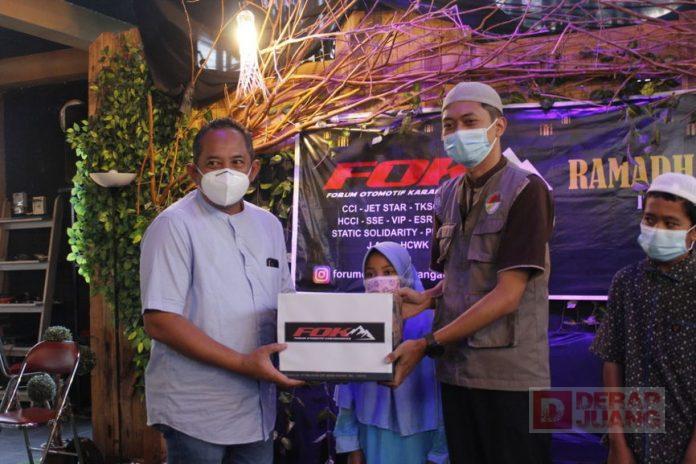 Berbagi dengan kaum Dhuafa, Rober Christanto Gandeng Pelaku Otomotif