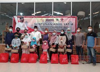 Berkah Bulan Ramadhan, Andang Santuni Yatim Piatu