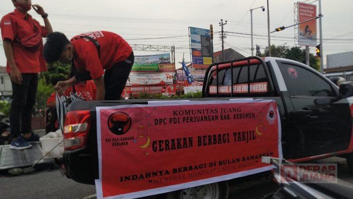 Berkah Ramadhan, Komunitas Juang Kebumen Berbagi Takjil